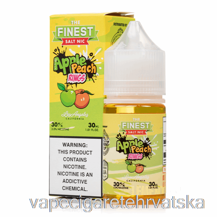 Vape Cigareta Jabuka Breskva Kiselo Kolutići - Izdanje Najfinijih Slatkiša Sol Nic - 30ml 30mg